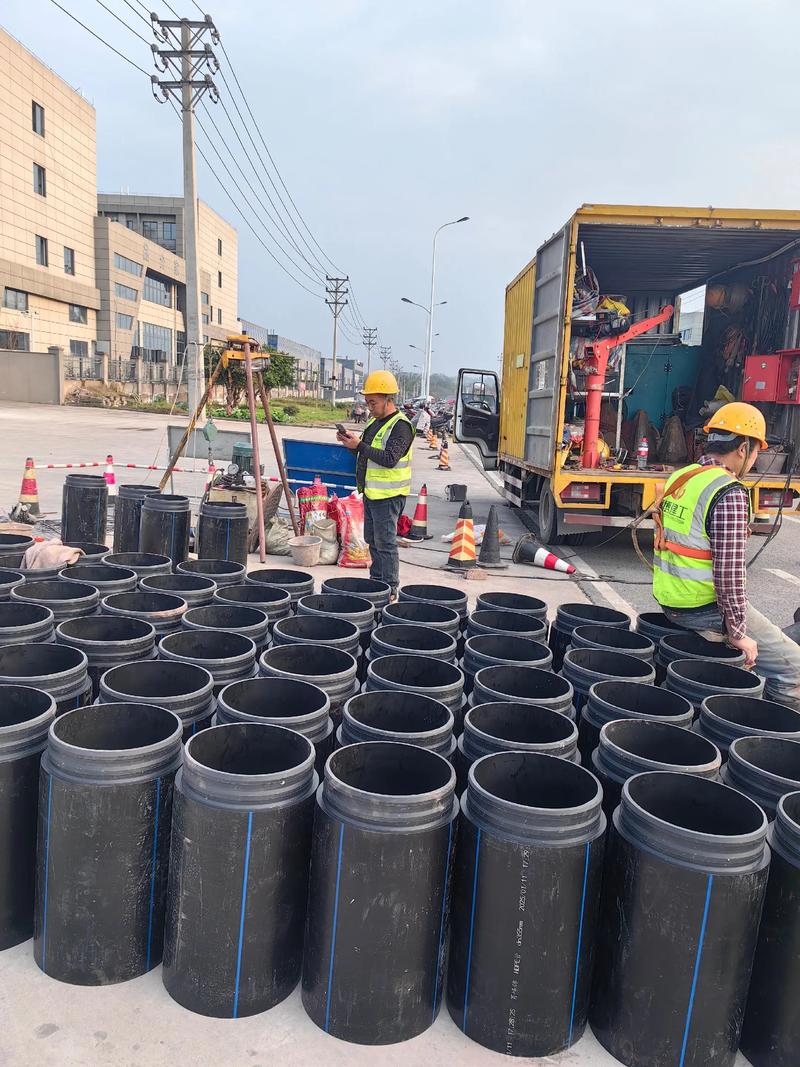 齐干却勒街道管道短管置换