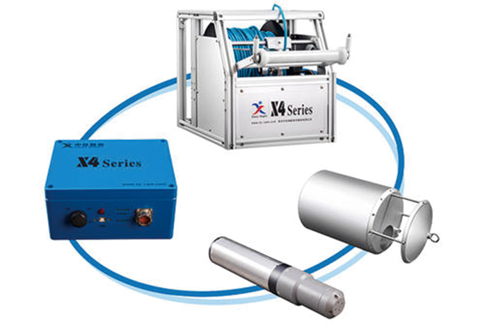 齐干却勒街道声呐检测