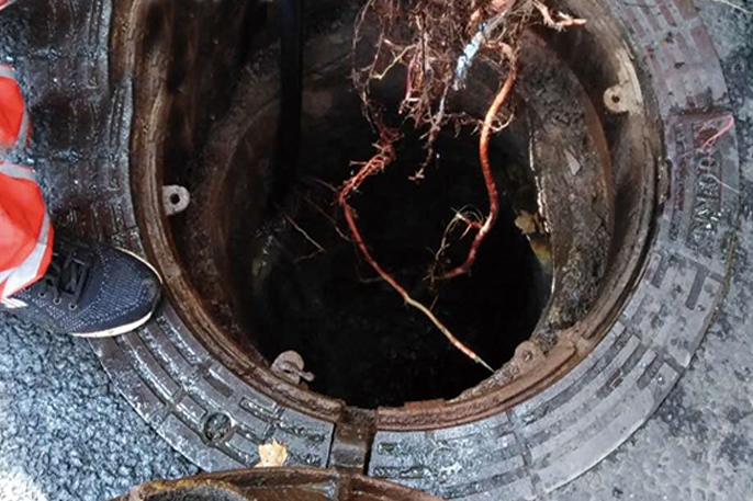 齐干却勒街道管道预处理